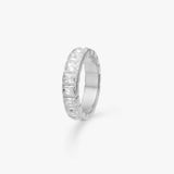 Eternity Crystal Ring, 925 Silver