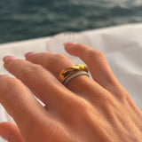 Wind Classic Loop Ring, 18K Gold Plated — Limited Edition