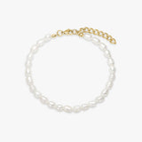 Classic Pearl Anklet, 5 mm