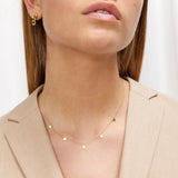 Classic Drops Necklace 18K Gold Plated