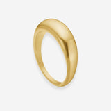 Classic Dome Ring 18K Gold Plated
