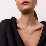 Classic Letter Pendant Silver Plated