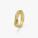 Wind Loop Ring, 18K Gold Plated