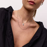 Classic Letter Pendant Silver Plated