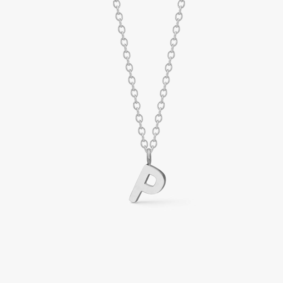 Classic Letter Necklace 925 Silver