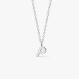 Classic Letter Necklace 925 Silver