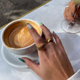 Classic Band Ring 18K Gold Plated · 2 mm