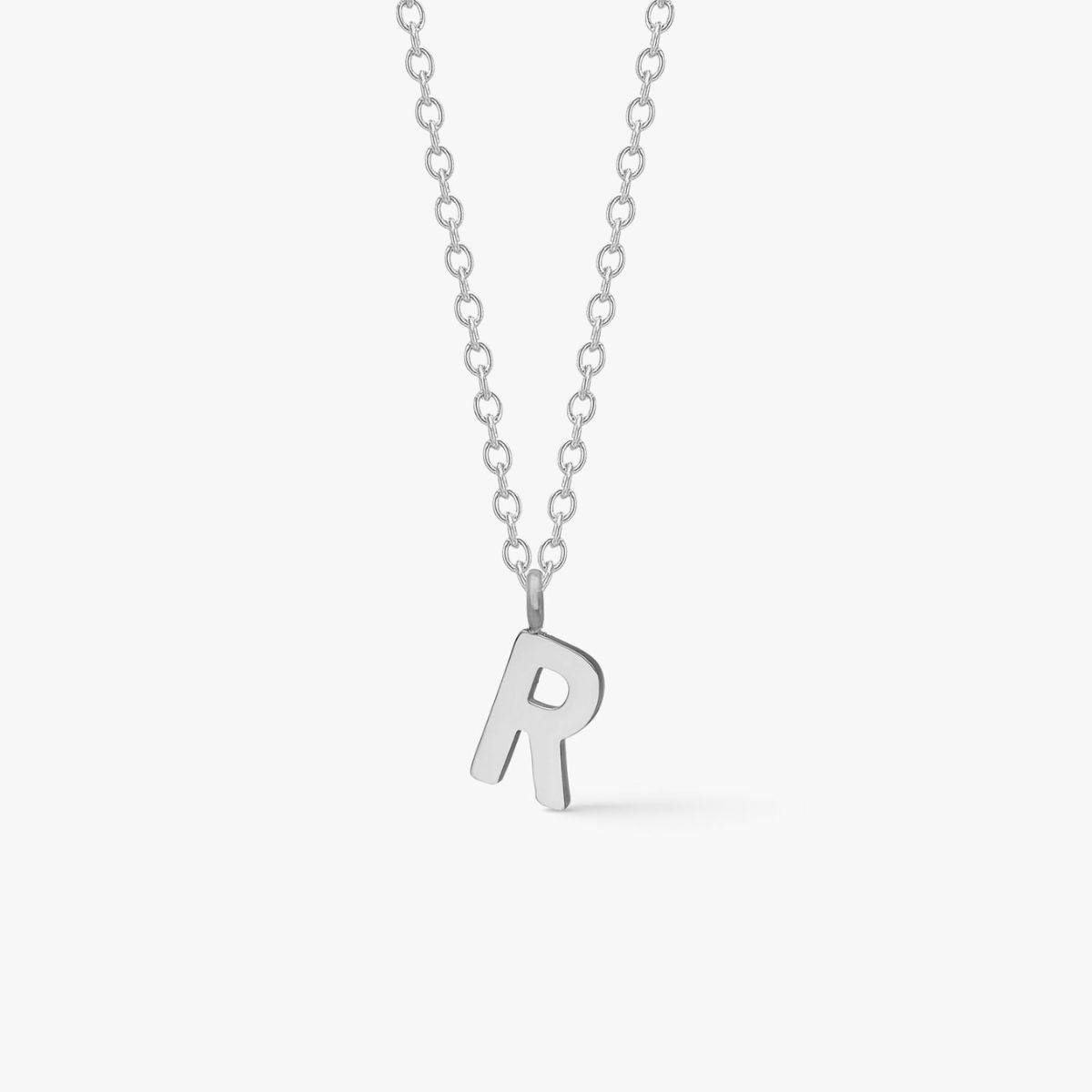 Classic Letter Necklace 925 Silver