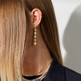 Scoria Dangler Duo Earrings, 18K Gold Plated [Limited Edition]