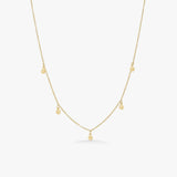 Classic Drops Necklace 18K Gold Plated