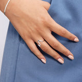 Wave Ring 925 Silver
