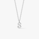 Classic Letter Necklace 925 Silver