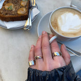 Classic Band Ring, 925 Silver, 8 mm