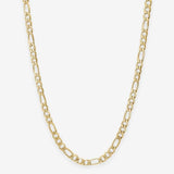 Figaro Choker 18K Gold Plated 5 mm