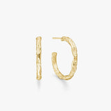 Melted Hoops 18K Gold Plated Large