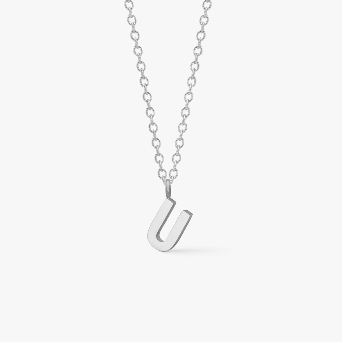 Classic Letter Necklace 925 Silver