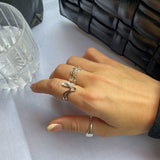 Wave Ring 925 Silver