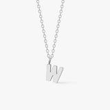 Classic Letter Necklace 925 Silver