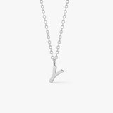Classic Letter Necklace 925 Silver