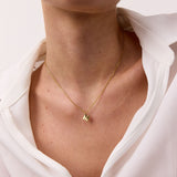 Classic Letter Necklace 18K Gold Plated