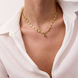 Classic Letter Pendant 18K Gold Plated