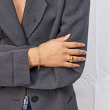 Dome Ring 18K Gold Plated