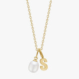 Classic Letter Pendant 18K Gold Plated