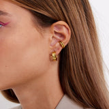 Hamret Classic Hoops 18K Gold Plated 15 mm