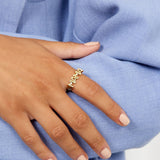 MAMA Signet Ring 18K Gold Plated