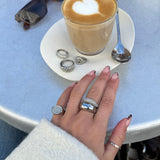 Dome Ring, 925 Silver