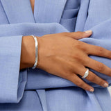 Flat Snake Bracelet 925 Silver · 4 mm