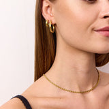 Rope Choker 18K Gold Plated 3 mm