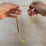 Jewelry Extender 18K Gold Plated 5 cm