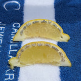 Row Crystal Stud Earrings, 925 Silver