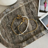 Figaro Anklet 18K Gold Plated 3 mm