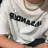 Anchor Facet Necklace, 18K Gold Plated, 8 mm