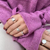 Sun Kiss Oval Ring 925 Silver