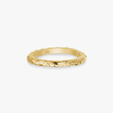 Scoria Band Ring 18K Gold Plated · 2 mm