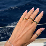 Wind Classic Loop Ring, 18K Gold Plated — Limited Edition