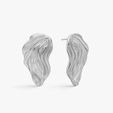 Wind Draped Earrings, 925 Silver