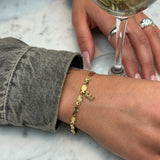 Classic Letter Pendant 18K Gold Plated