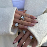 Dome Ring, 925 Silver