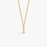 Classic Letter Necklace 18K Gold Plated