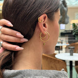 Classic Letter Pendant 18K Gold Plated