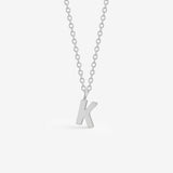 Classic Letter Necklace 925 Silver