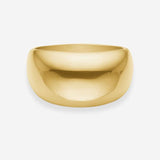 Dome Ring 18K Gold Plated