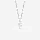 Classic Letter Necklace 925 Silver