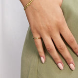Melted Ring — Small 18K Gold Plated