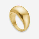 Dome Ring 18K Gold Plated