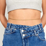 Figaro Body Chain, 18K Gold Plated, 3 mm